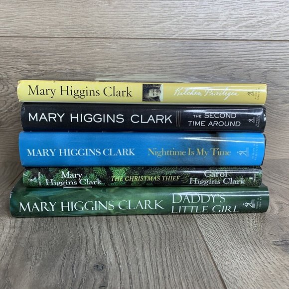 Mary Higgins Clark Lot of 5 Hardcover Daddy’s little girl kitchen privileges… - Picture 2 of 11
